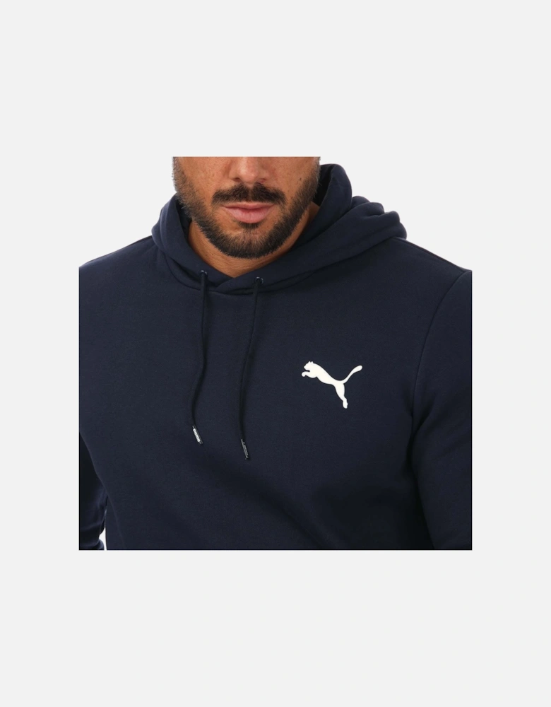 Mens Essentials Small Logo Hoody