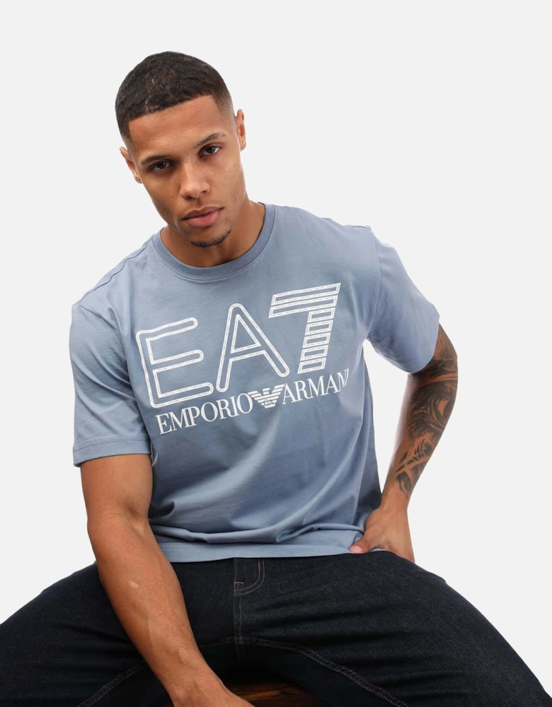 Mens Logo Series Oversized Logo T-Shirt