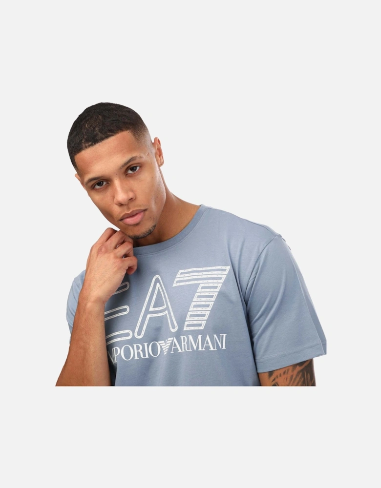 Mens Logo Series Oversized Logo T-Shirt