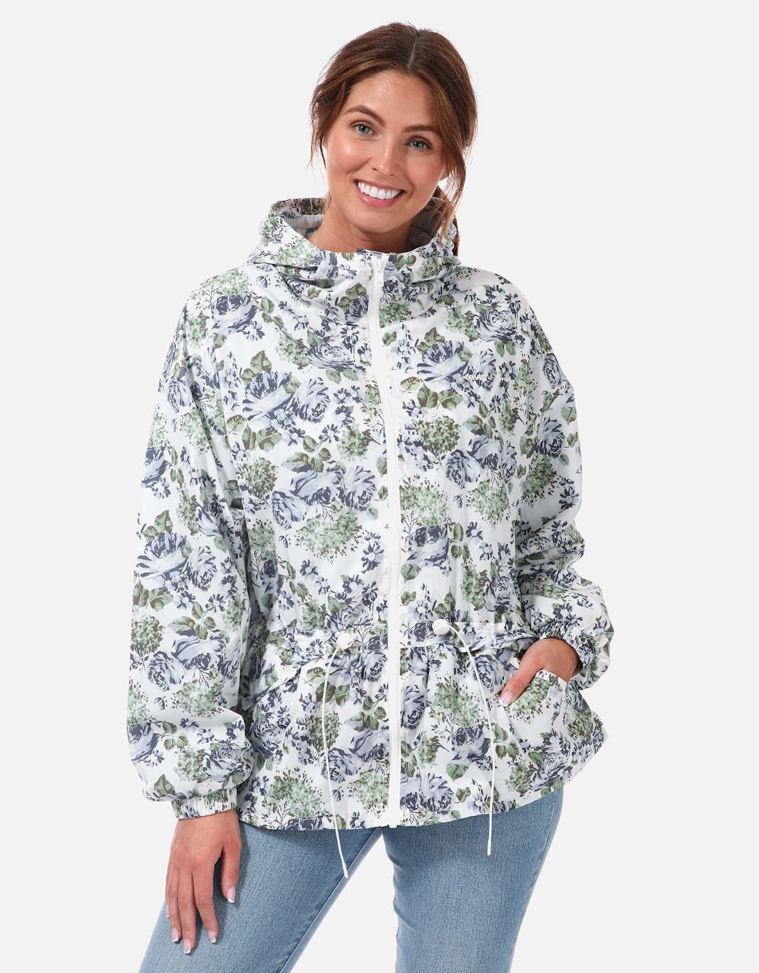 Womens Mavis Trapeze Windbreaker Jacket, 6 of 5