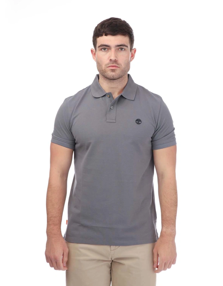 Mens Millers River Polo Shirt - Pique Short Sleeve Polo