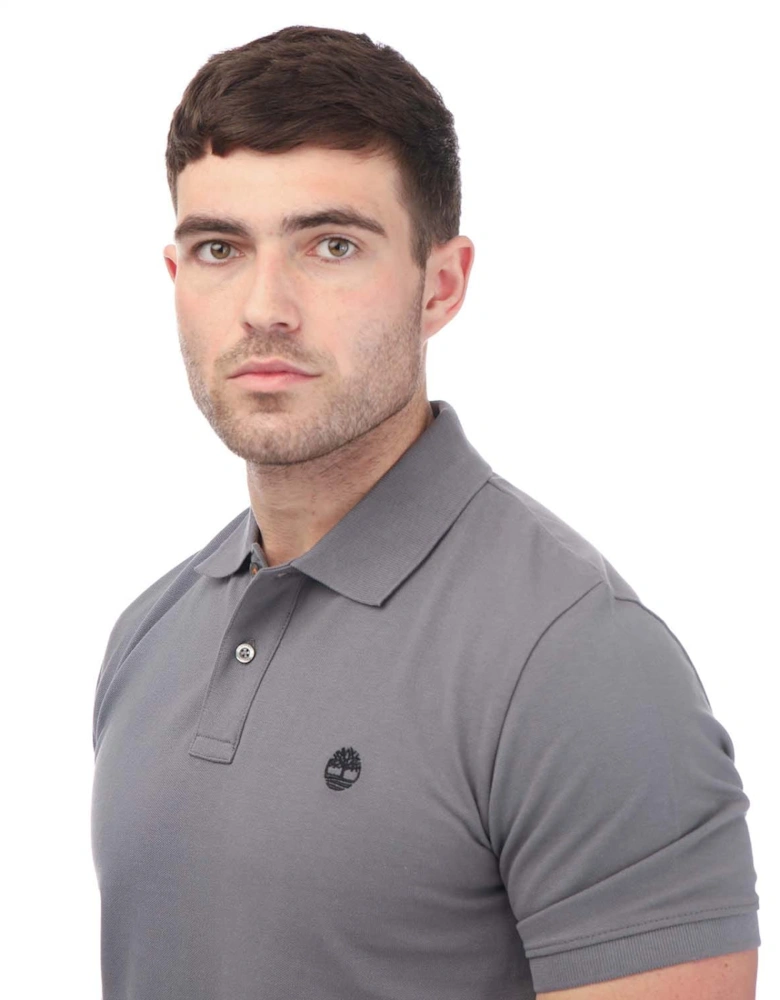 Mens Millers River Polo Shirt - Pique Short Sleeve Polo