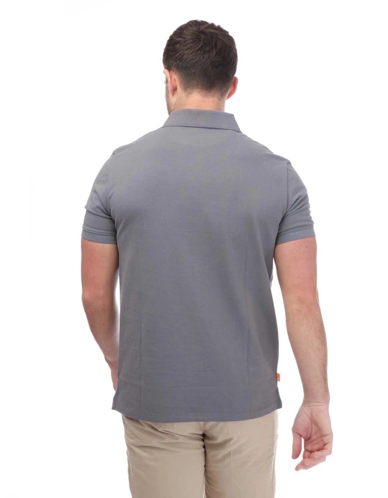 Mens Millers River Polo Shirt - Pique Short Sleeve Polo