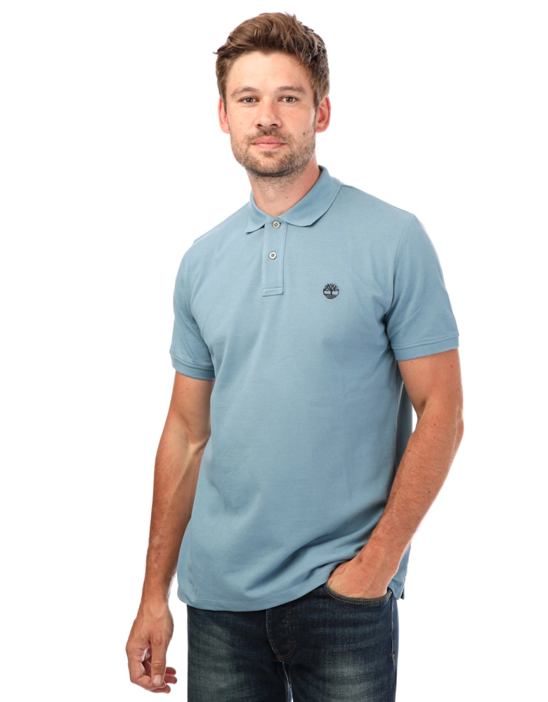 Mens Millers River Polo Shirt - Millers River Short Sleeve Polo