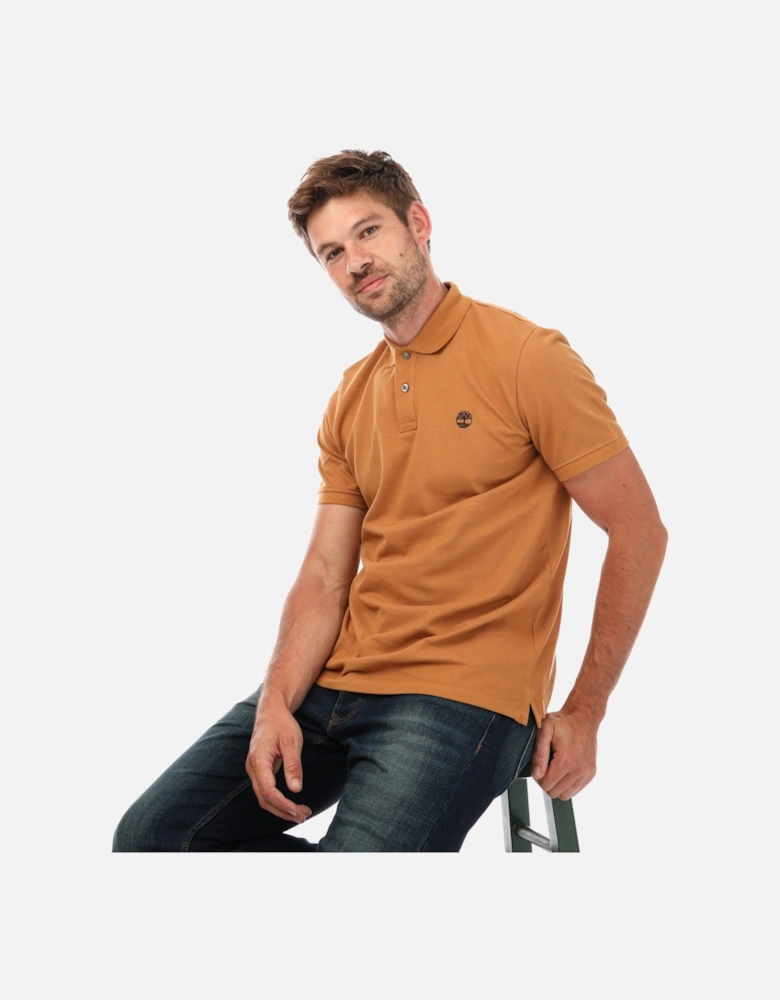 Mens Millers River Polo Shirt - Millers River Short Sleeve Polo