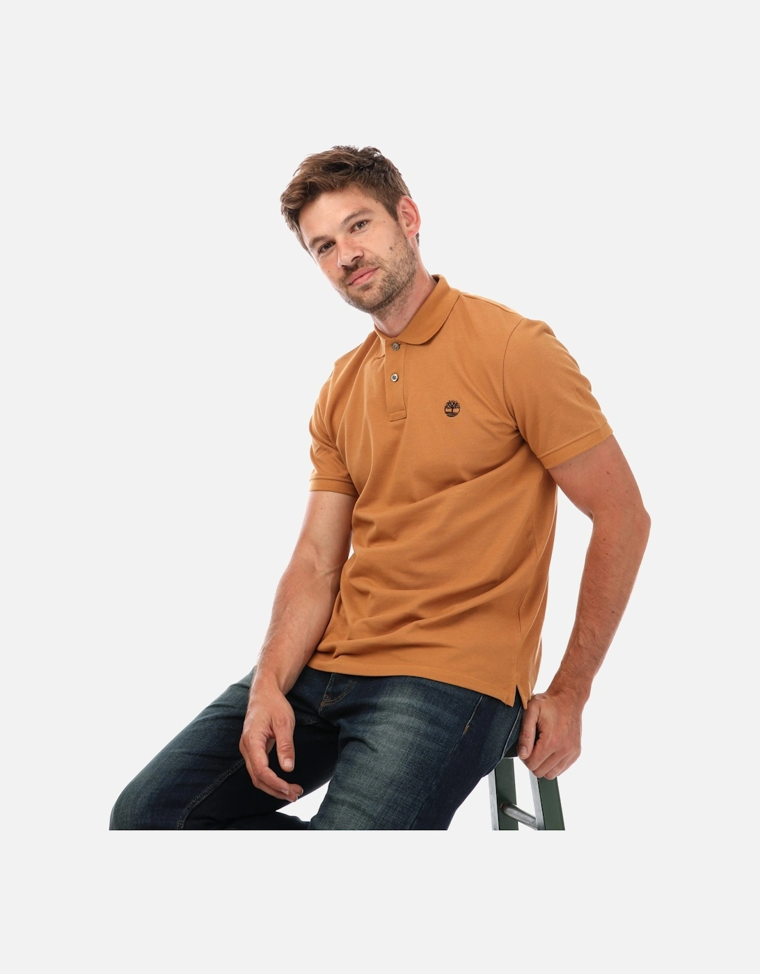 Mens Millers River Polo Shirt - Millers River Short Sleeve Polo