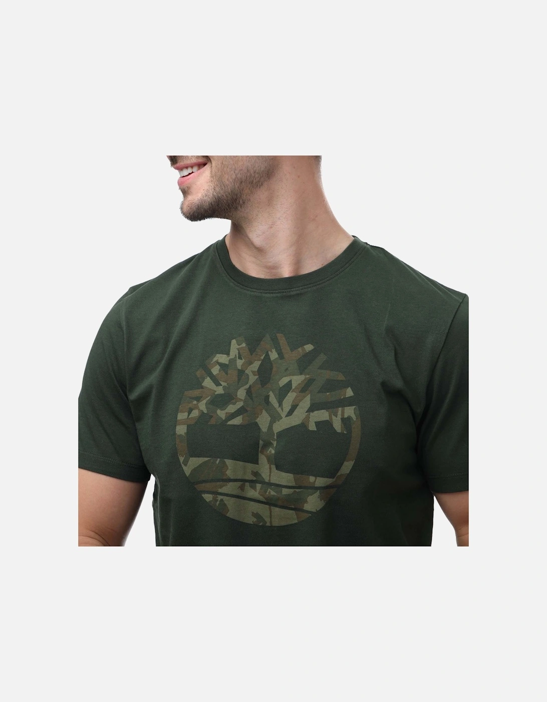 Mens Northwood Camo Logo T-Shirt