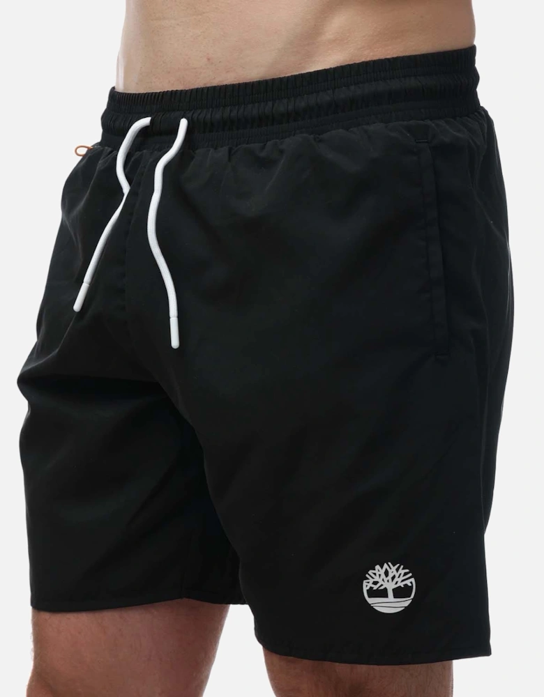 Mens Sunapee Lake Solid Swim Shorts - Sunapee Lake Solid Swim Shorts