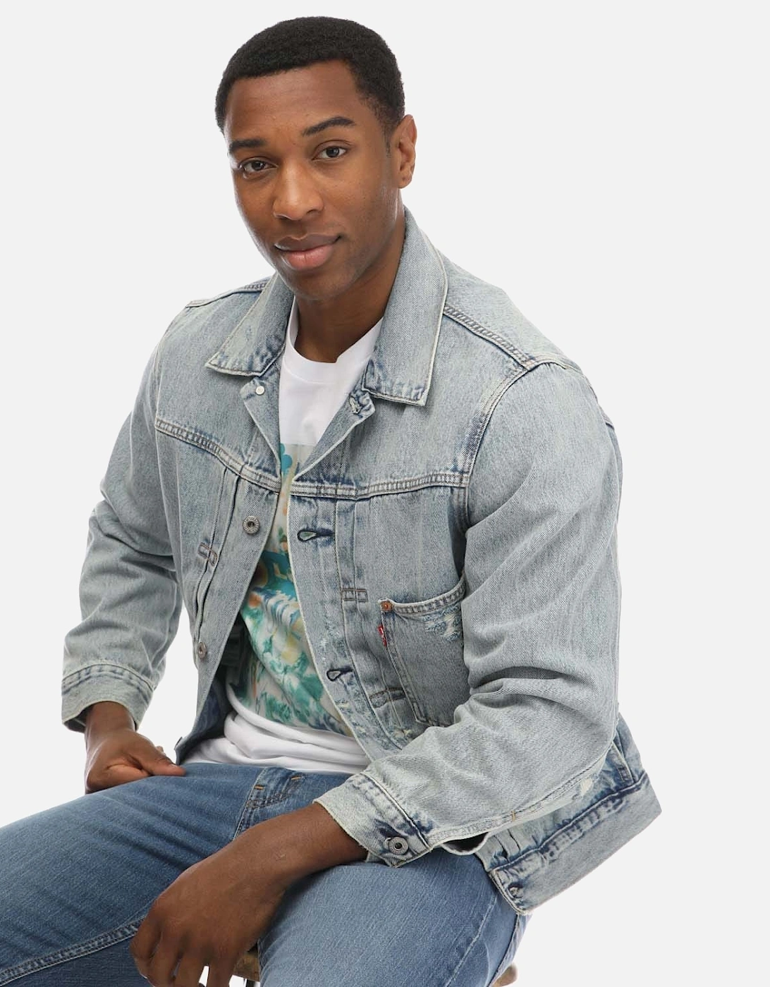 Mens Sophomore Trucker Jacket