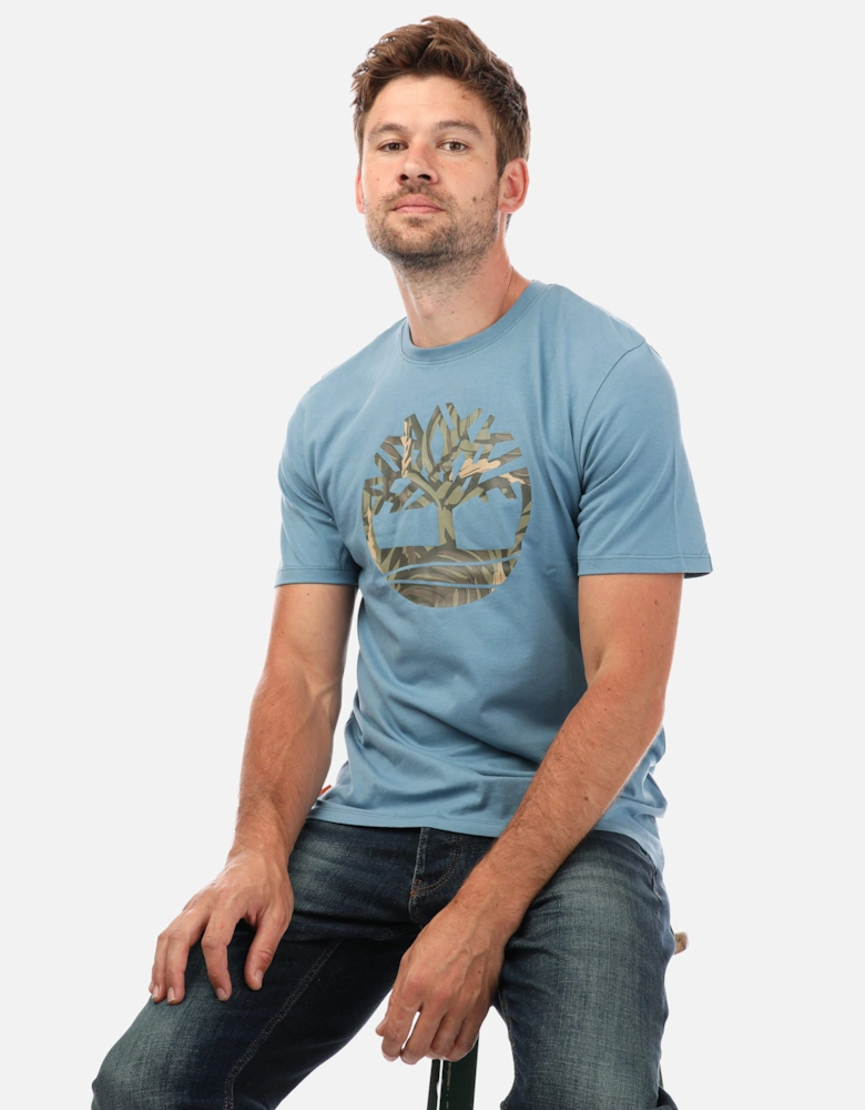 Mens Seasonal Camo Logo T-Shirt