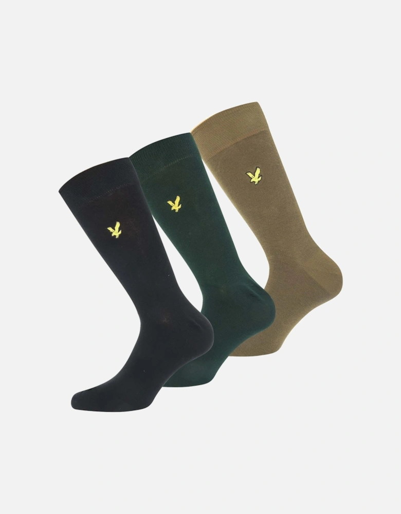 Mens Angus 3 Pack Socks