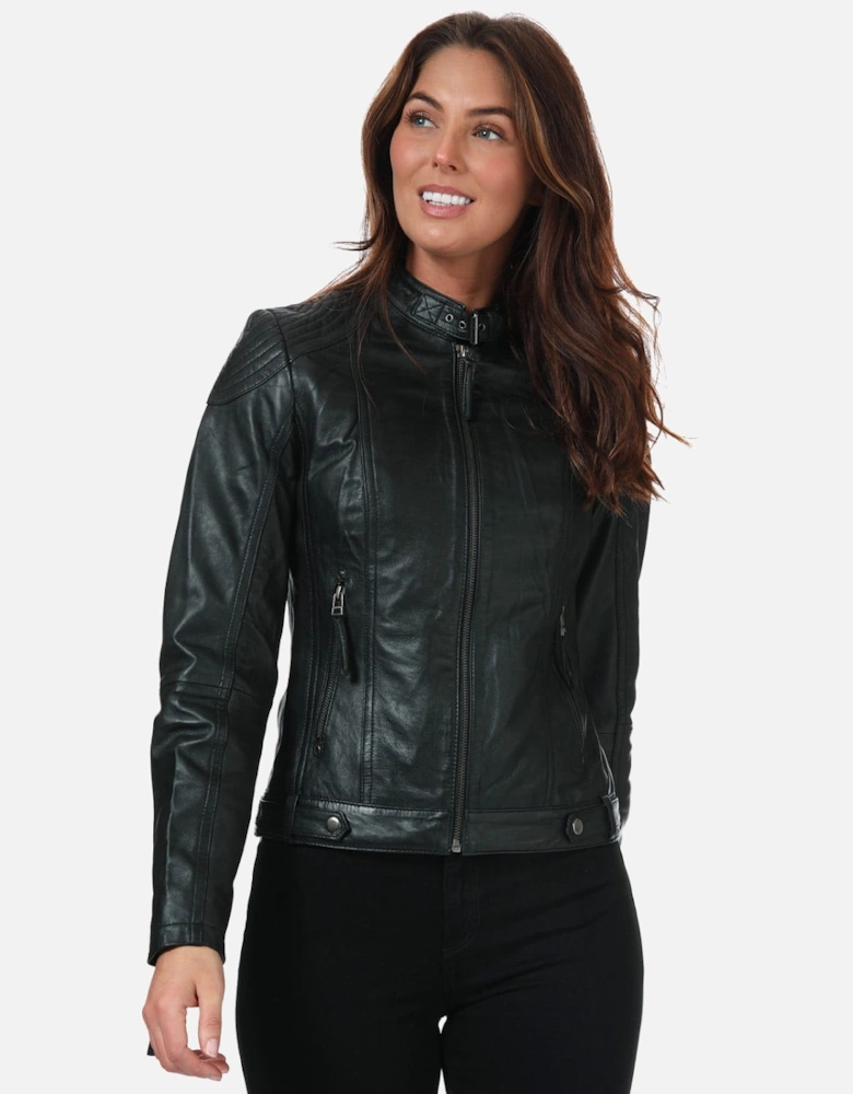 Womens Annette Leather Jacket