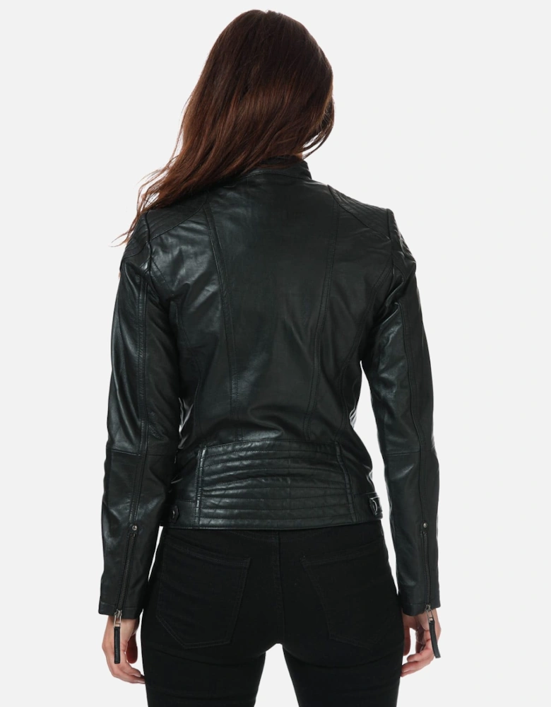 Womens Annette Leather Jacket