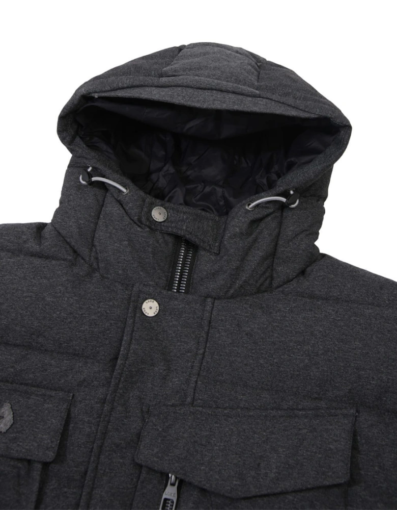 Mens Utilitarian Technical Hooded Jacket - Utilitarian 2 Technical Jacket