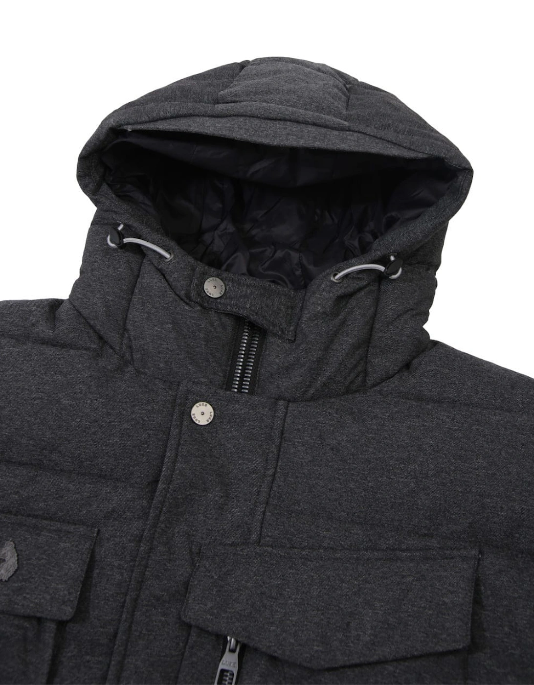Mens Utilitarian Technical Hooded Jacket - Utilitarian 2 Technical Jacket