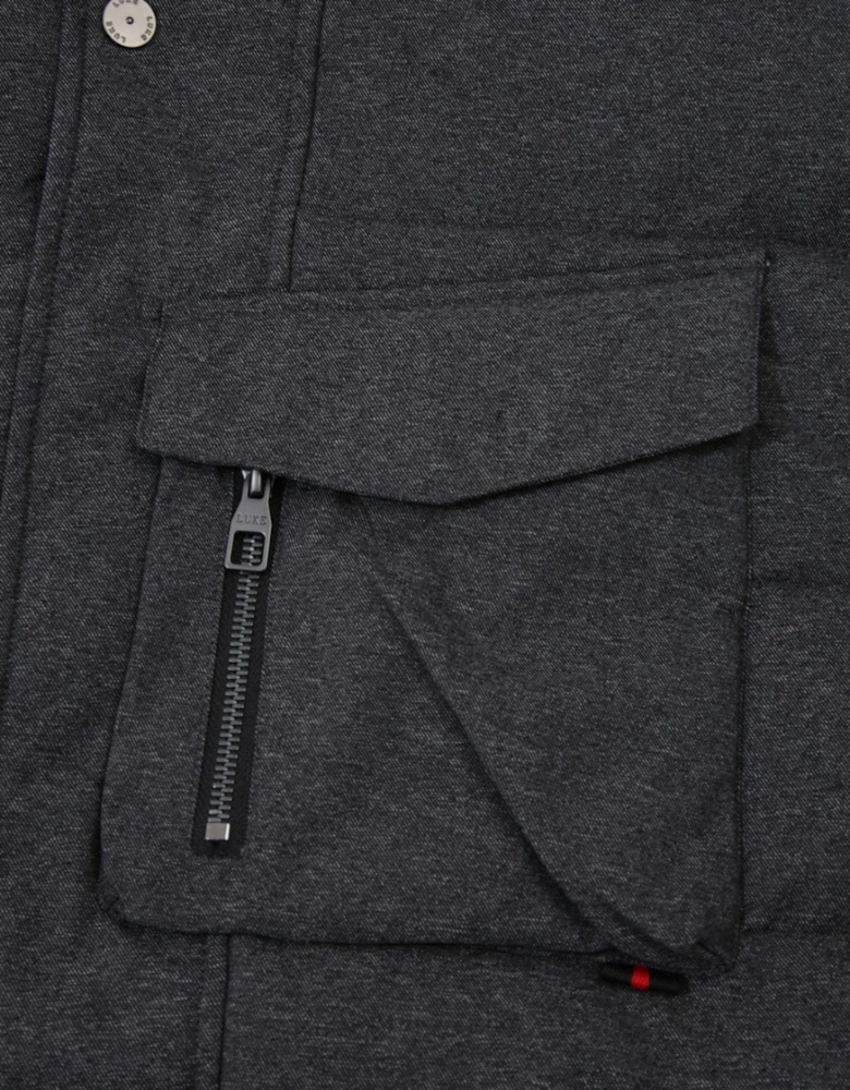 Mens Utilitarian Technical Hooded Jacket - Utilitarian 2 Technical Jacket