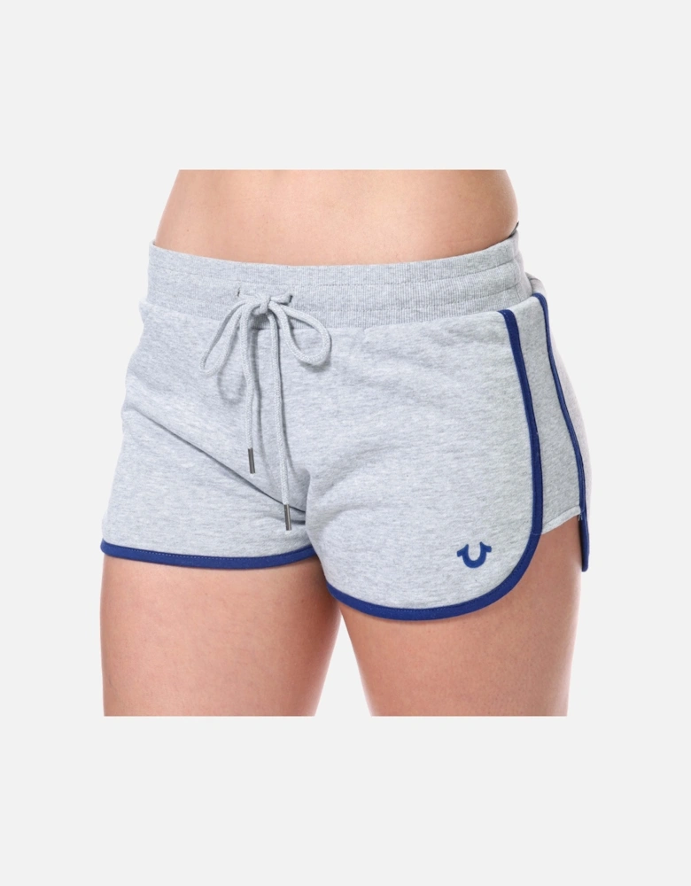 Womens Flock Logo Running Shorts