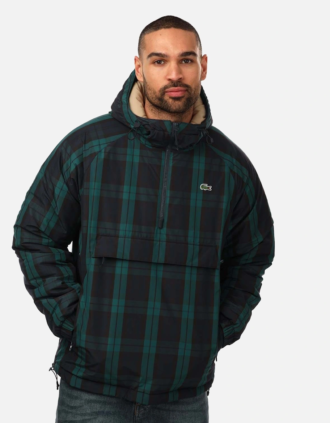 Mens Checkered Windbreaker Jacket, 11 of 10