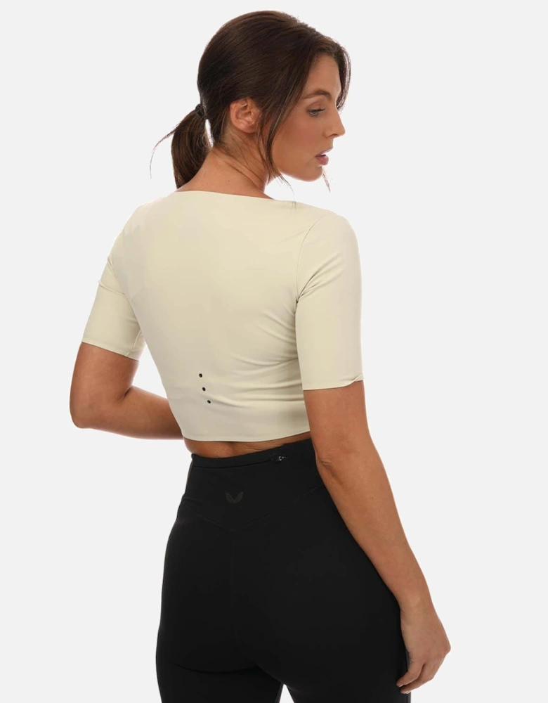 Womens Active Contour Crop Top