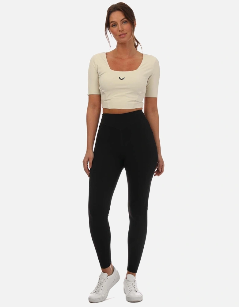 Womens Active Contour Crop Top