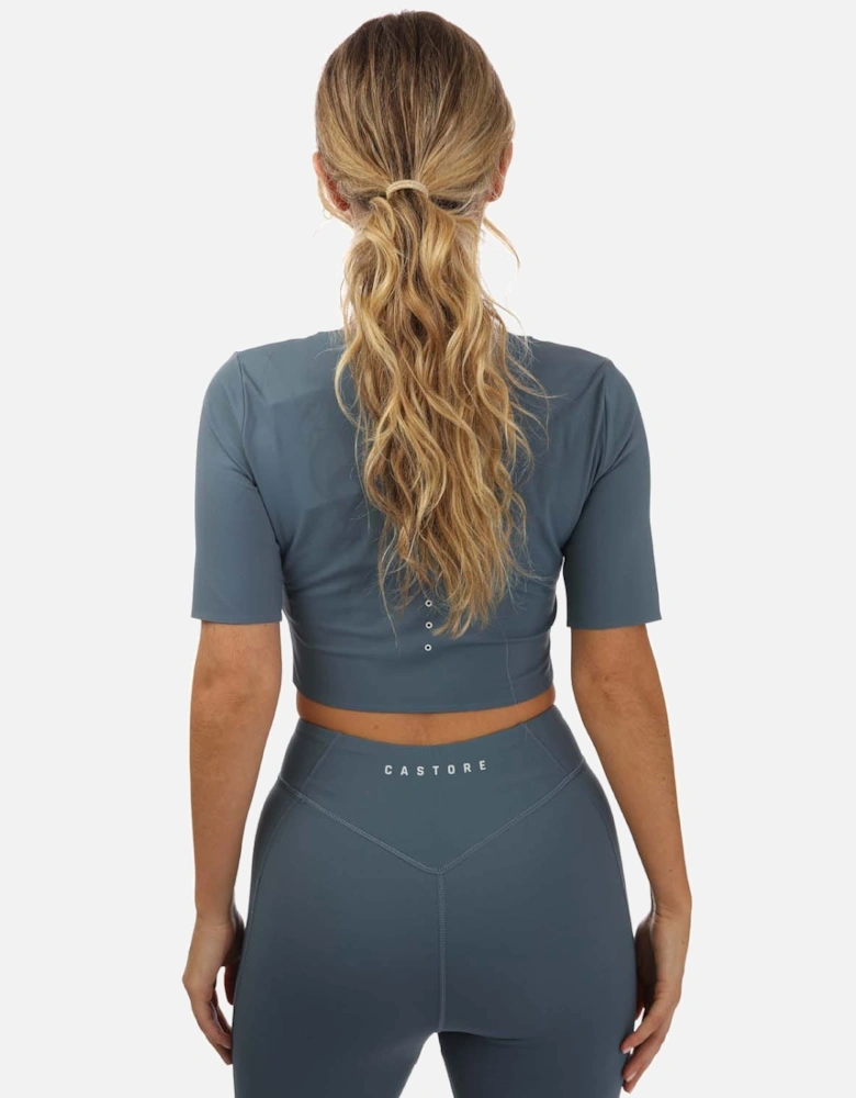Womens Active Contour Crop Top