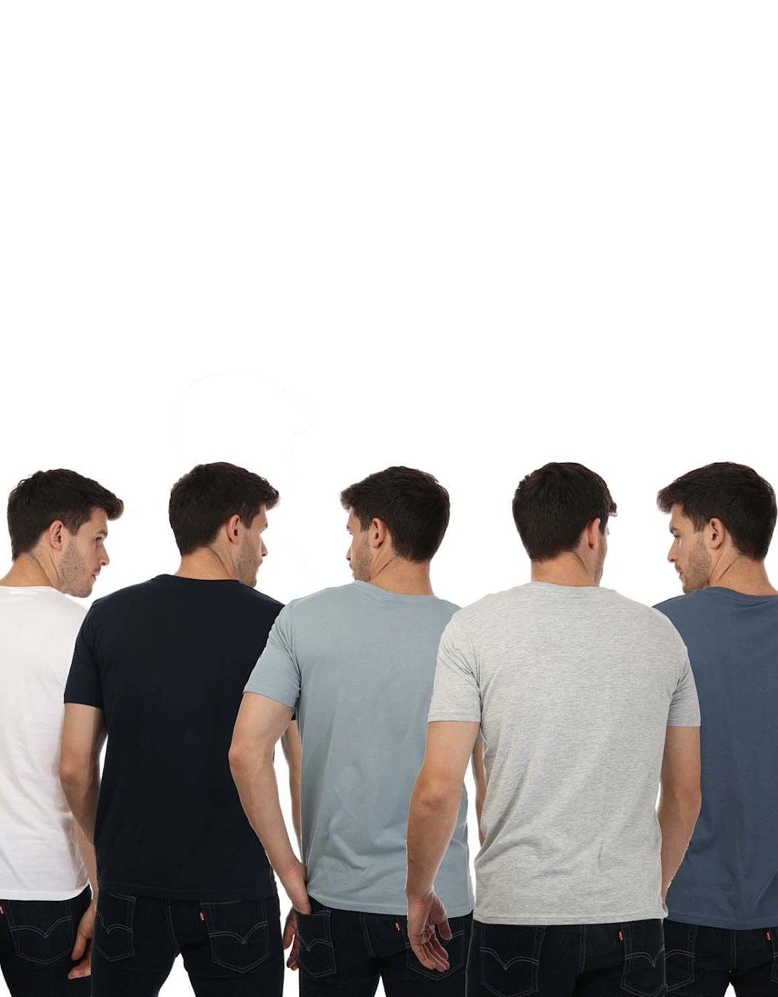 Mens Errington 5 Pack T-Shirts