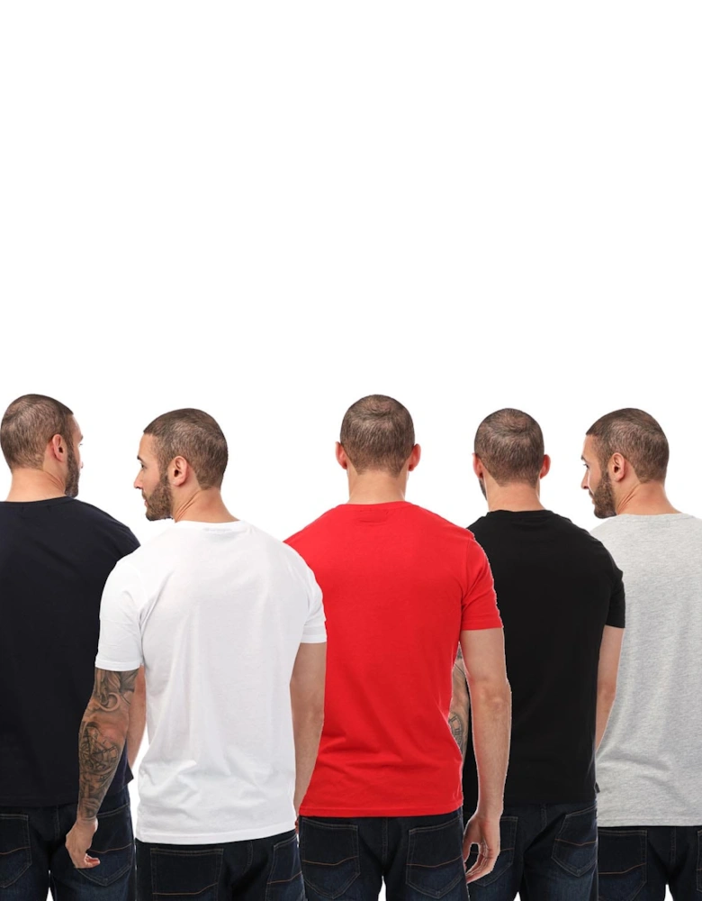 Mens Errington 5 Pack T-Shirts