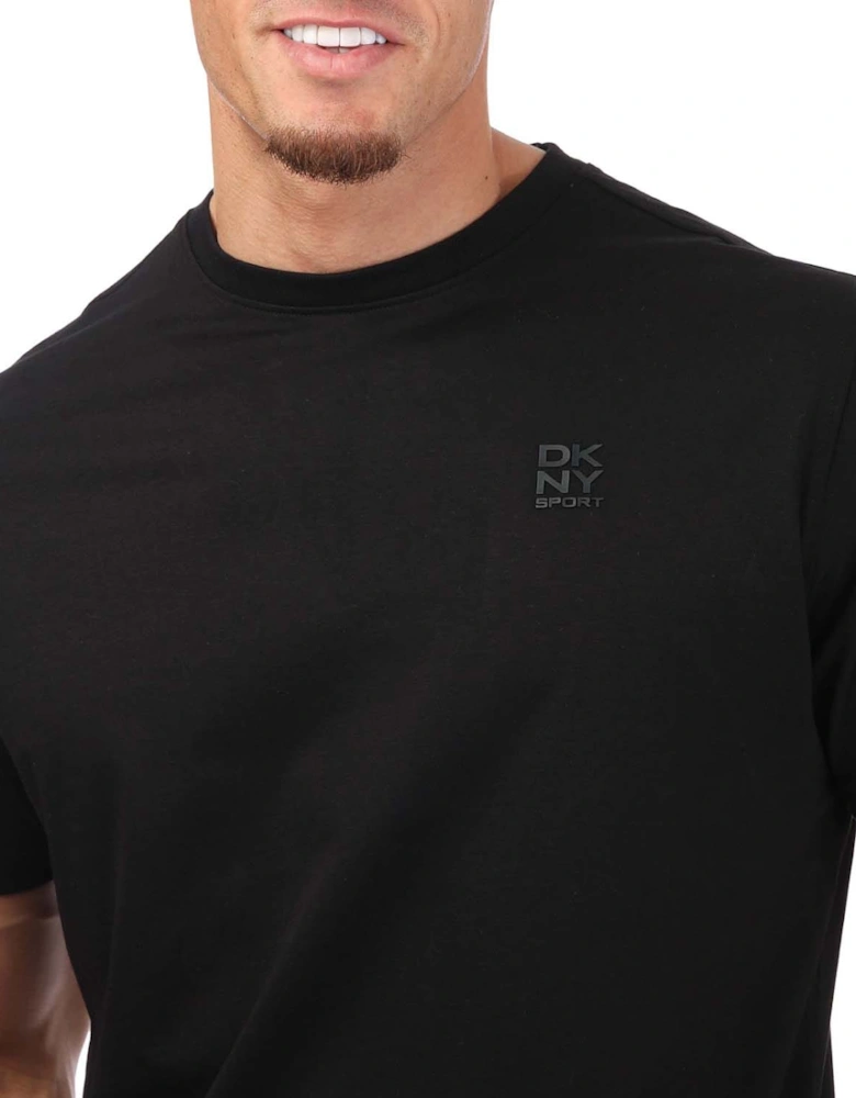 Mens 3 Pack Embroidered Logo T-Shirt