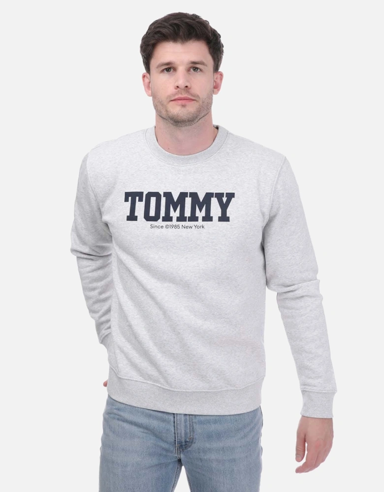 Mens Front Back Logo Sweatshirt