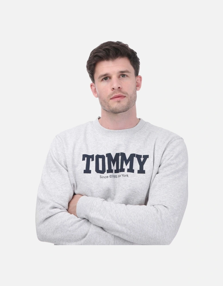 Mens Front Back Logo Sweatshirt