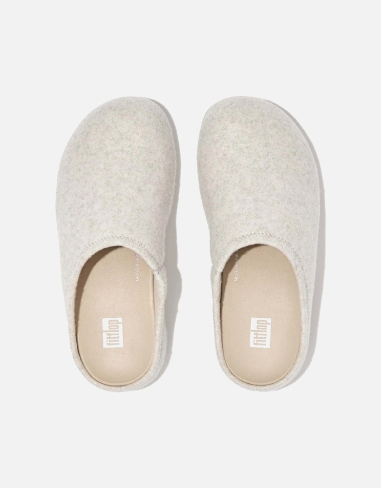 Womens Shuv Felt Clog Slippers