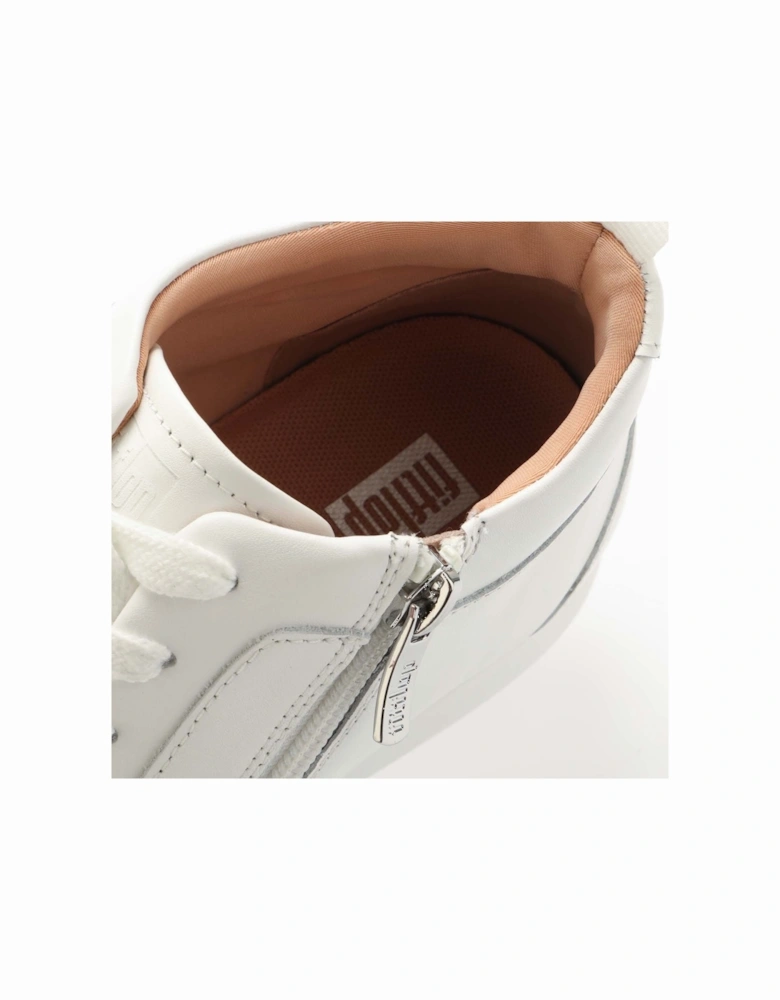 Womens Rally Leather High Top Trainers