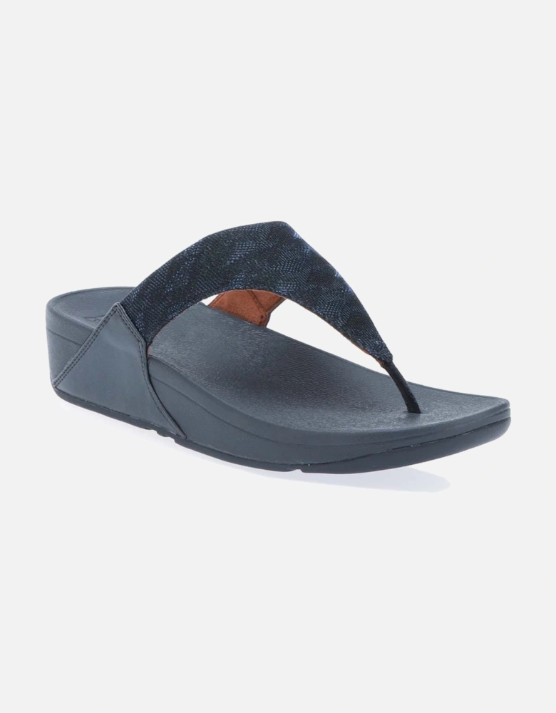 Womens Lulu Glitz Toe-Post Sandals