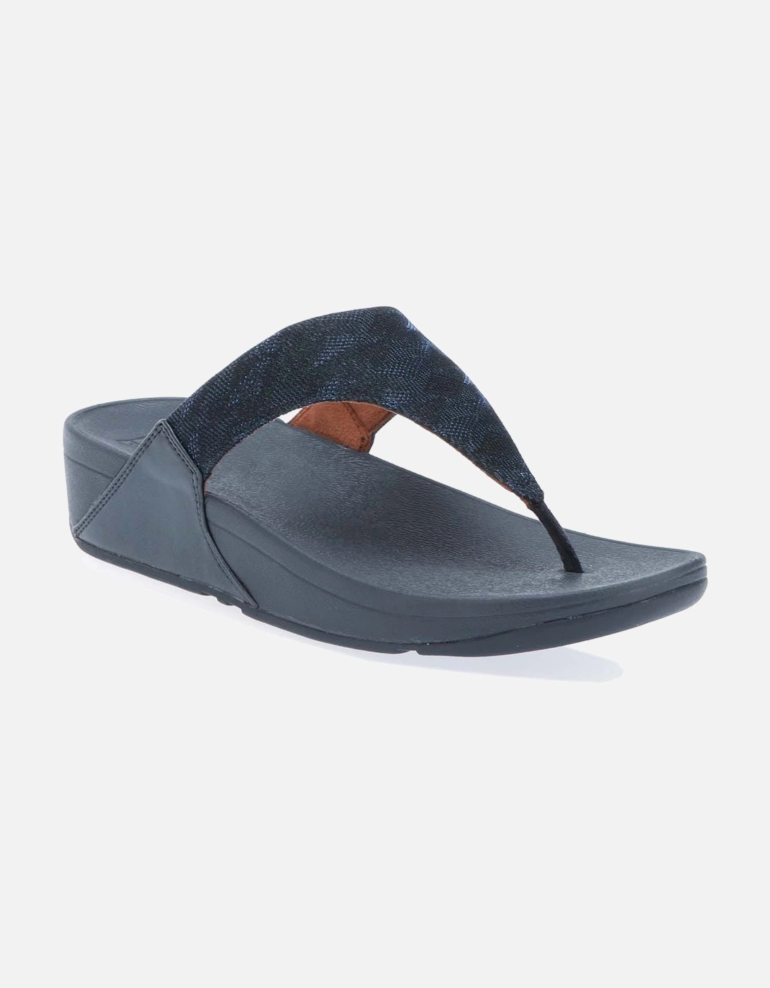 Womens Lulu Glitz Toe-Post Sandals