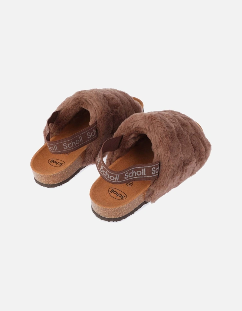 Womens Amabel Faux Fur Slippers