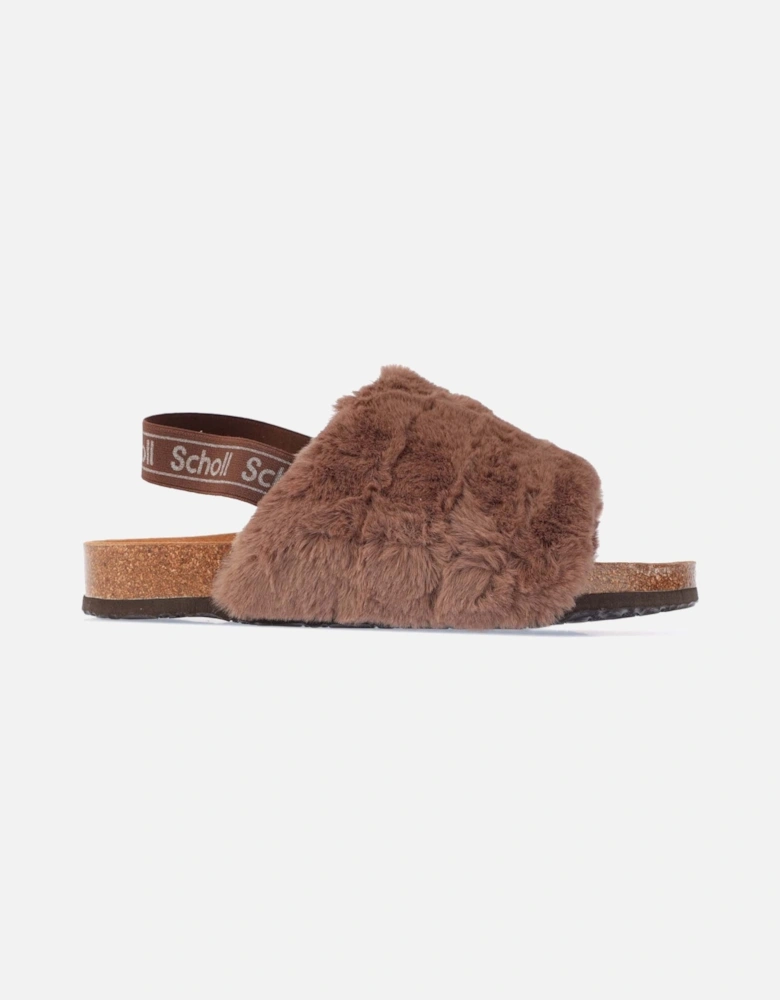 Womens Amabel Faux Fur Slippers