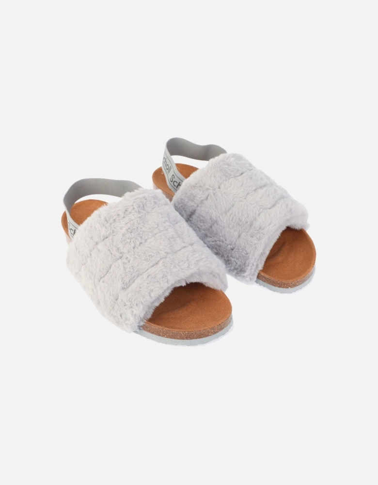 Womens Amabel Faux Fur Slippers