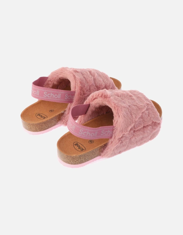 Womens Amabel Faux Fur Slippers