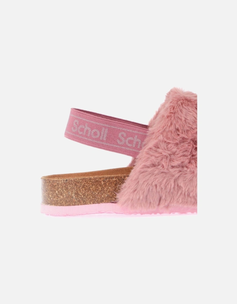 Womens Amabel Faux Fur Slippers