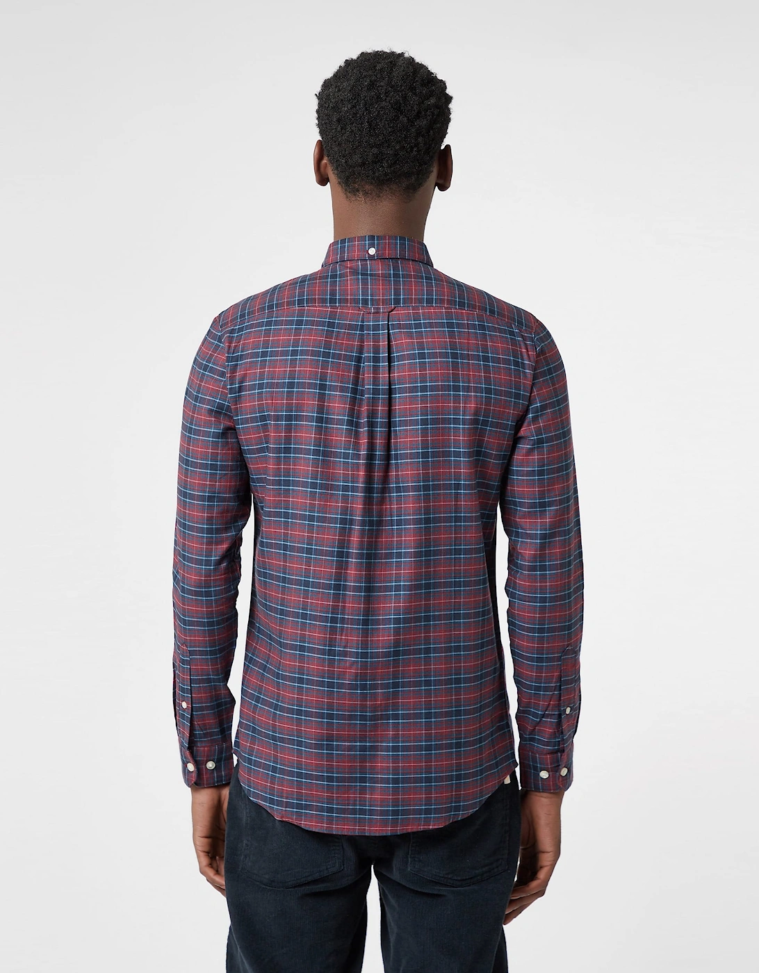 Mens Fraser Checked Long Sleeve Shirt