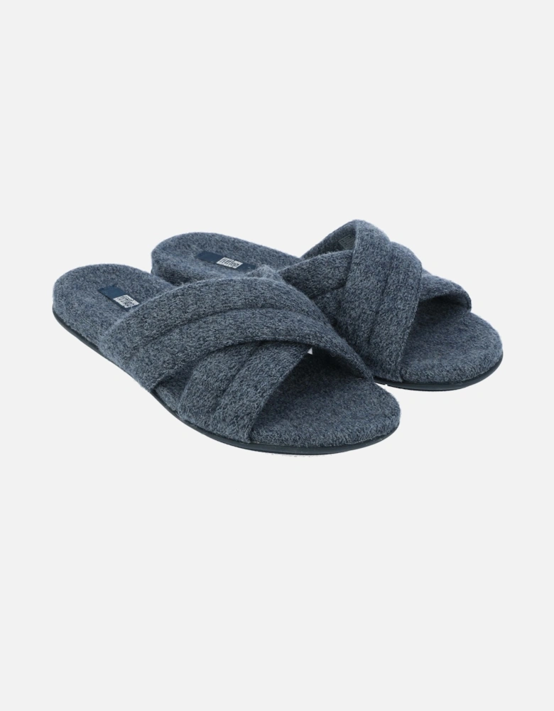 Womens Gracie e01 Merino Wool Cross Slide Sandals