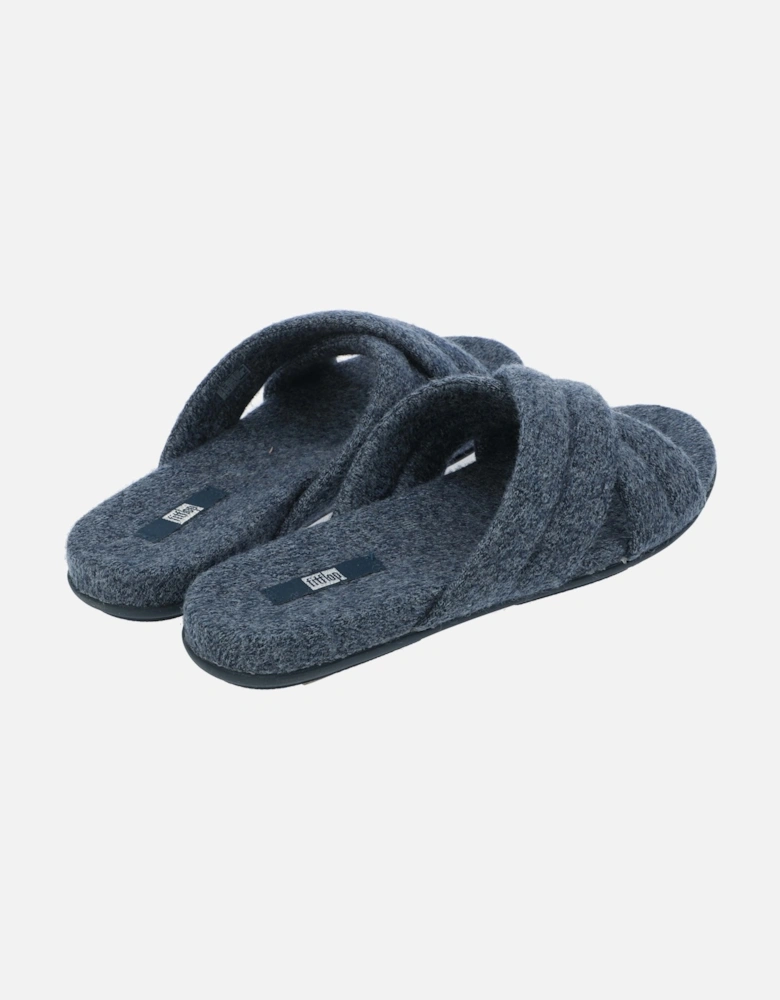 Womens Gracie e01 Merino Wool Cross Slide Sandals