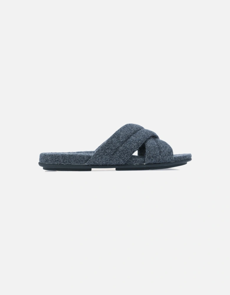 Womens Gracie e01 Merino Wool Cross Slide Sandals