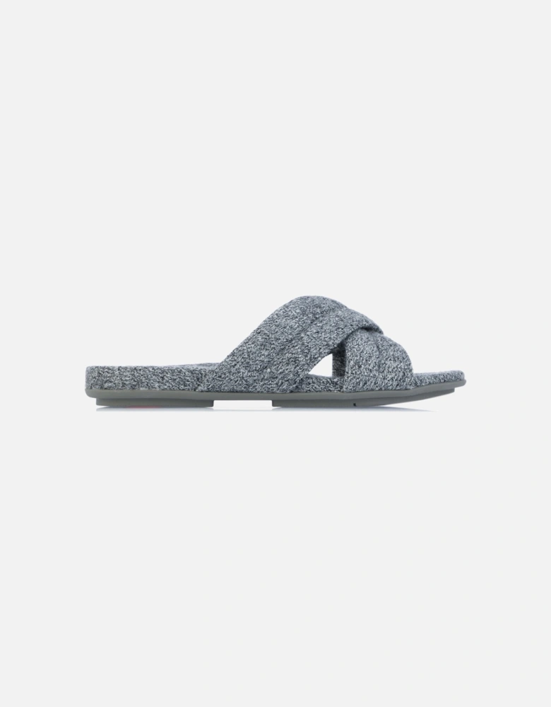 Womens Gracie e01 Merino Wool Cross Slide Sandals