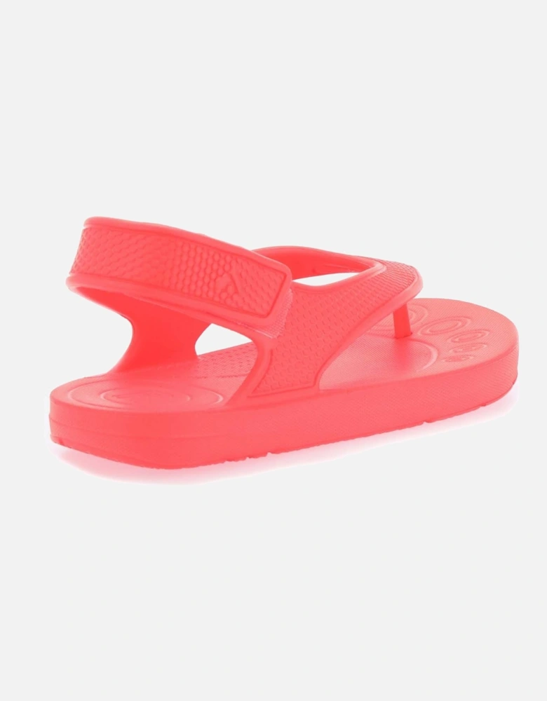 Girls iQushion Ergonomic Back Strap Flip Flops