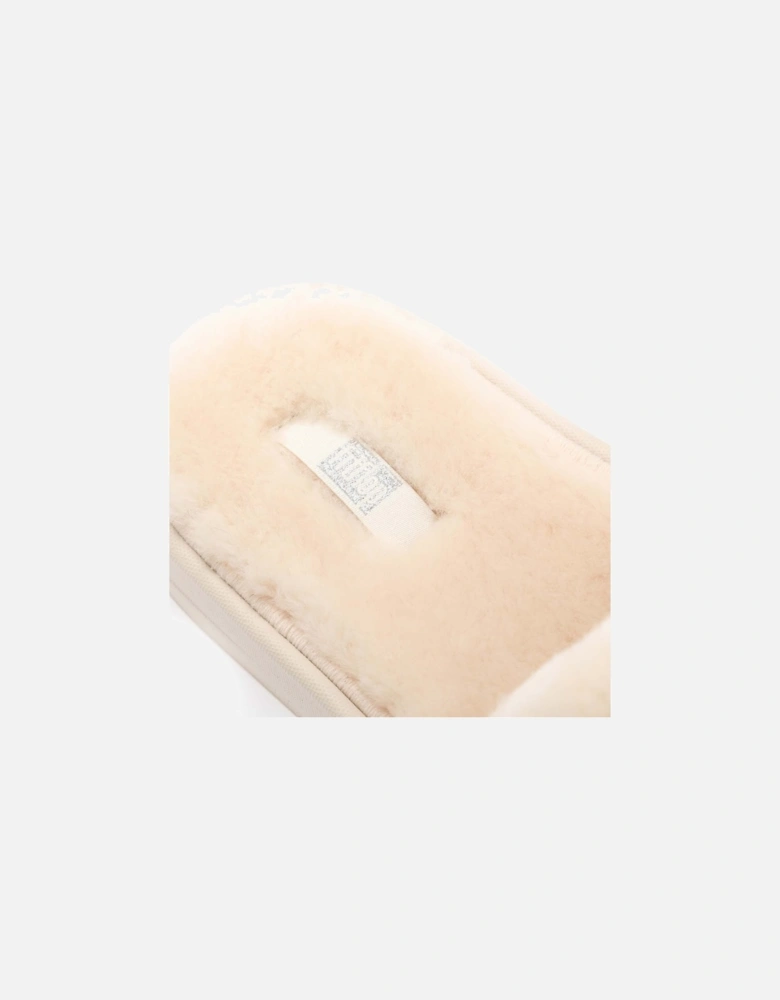 iQushion Shearling Slides