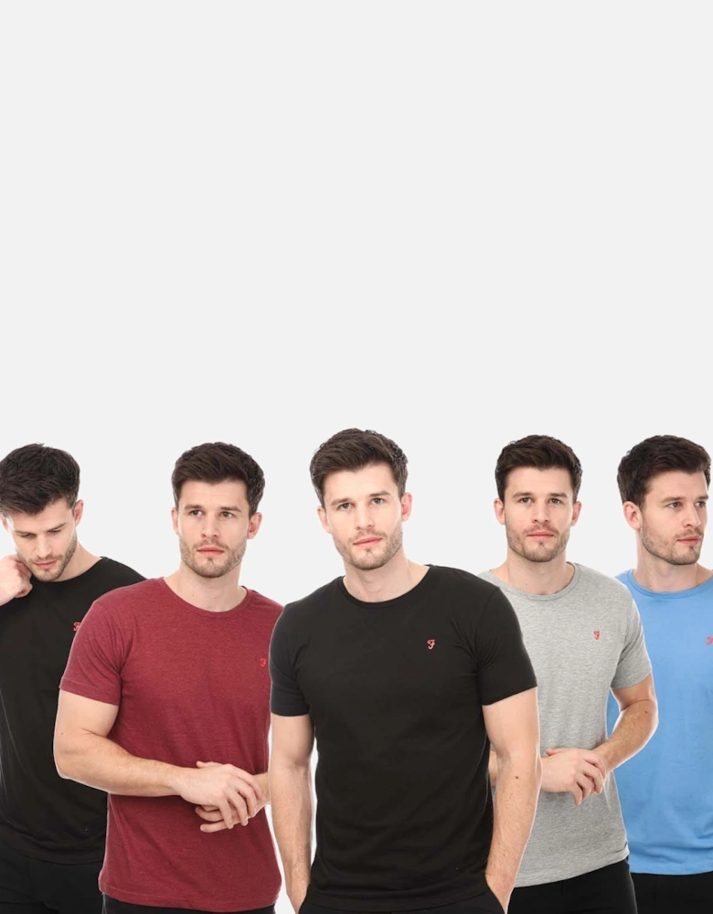 Mens Watten 5 Pack Lounge T-Shirts