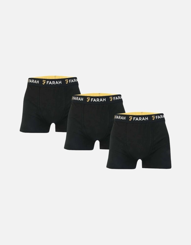 Mens Saginaw 3 Pack Boxer Shorts