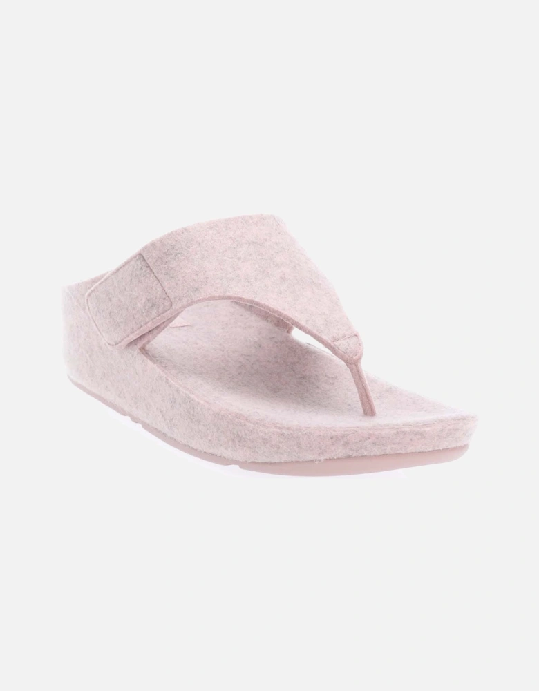 Womens Shuv e01 Adjustable Felt Toe-Post Sandals