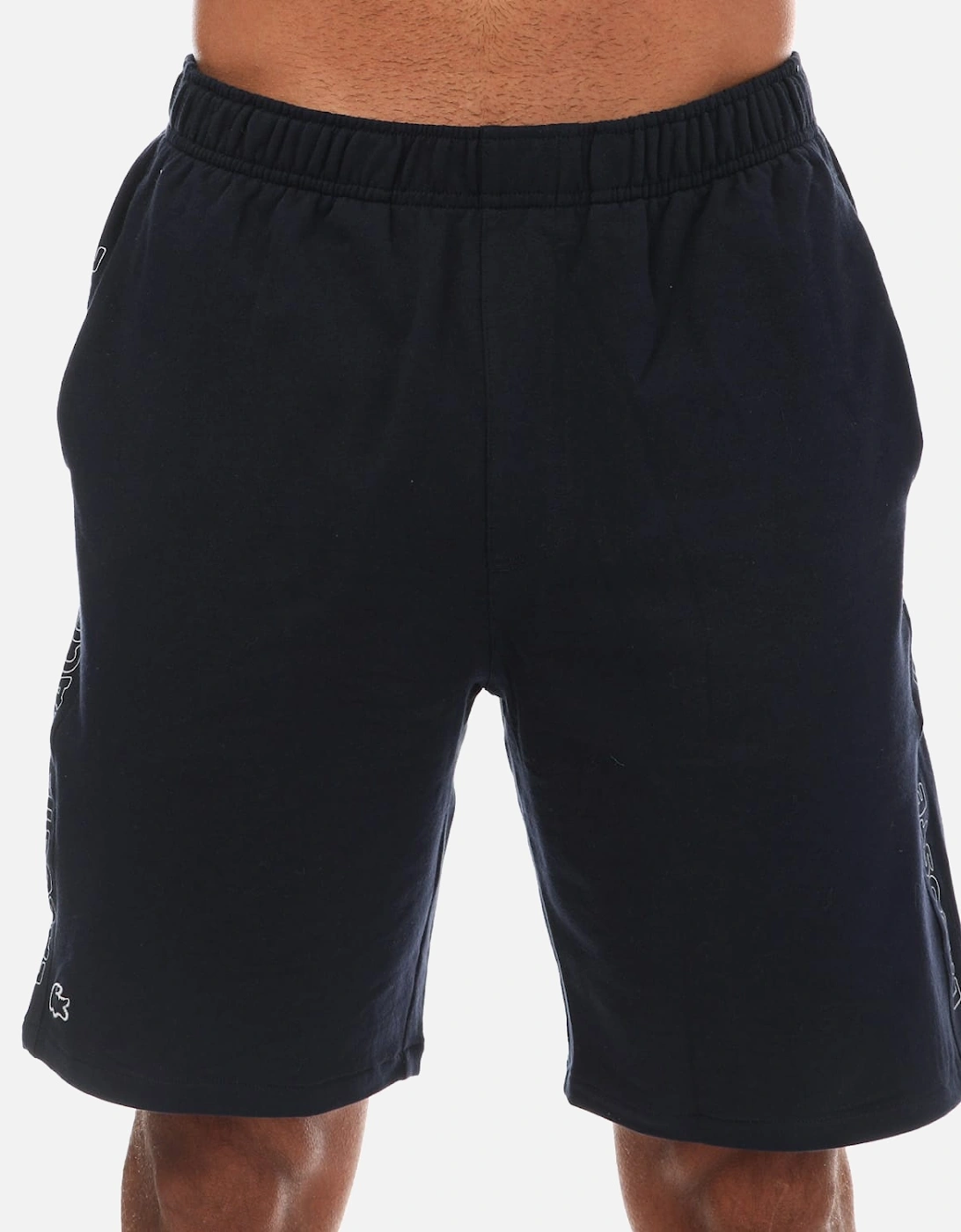 Mens Lounge Logo Shorts, 4 of 3